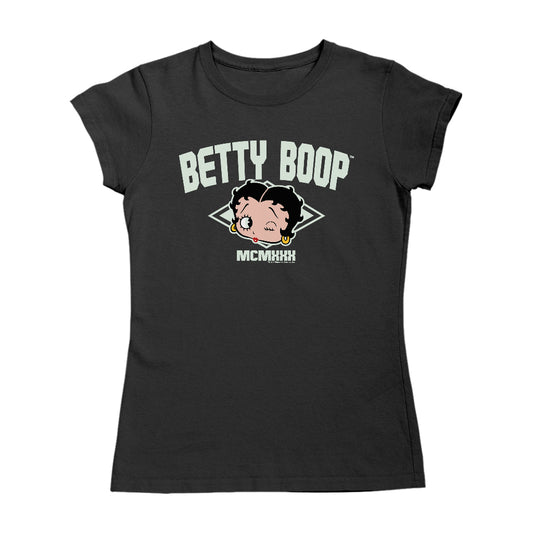 Betty Boop MCMXXX Varsity Style Women's T-Shirt