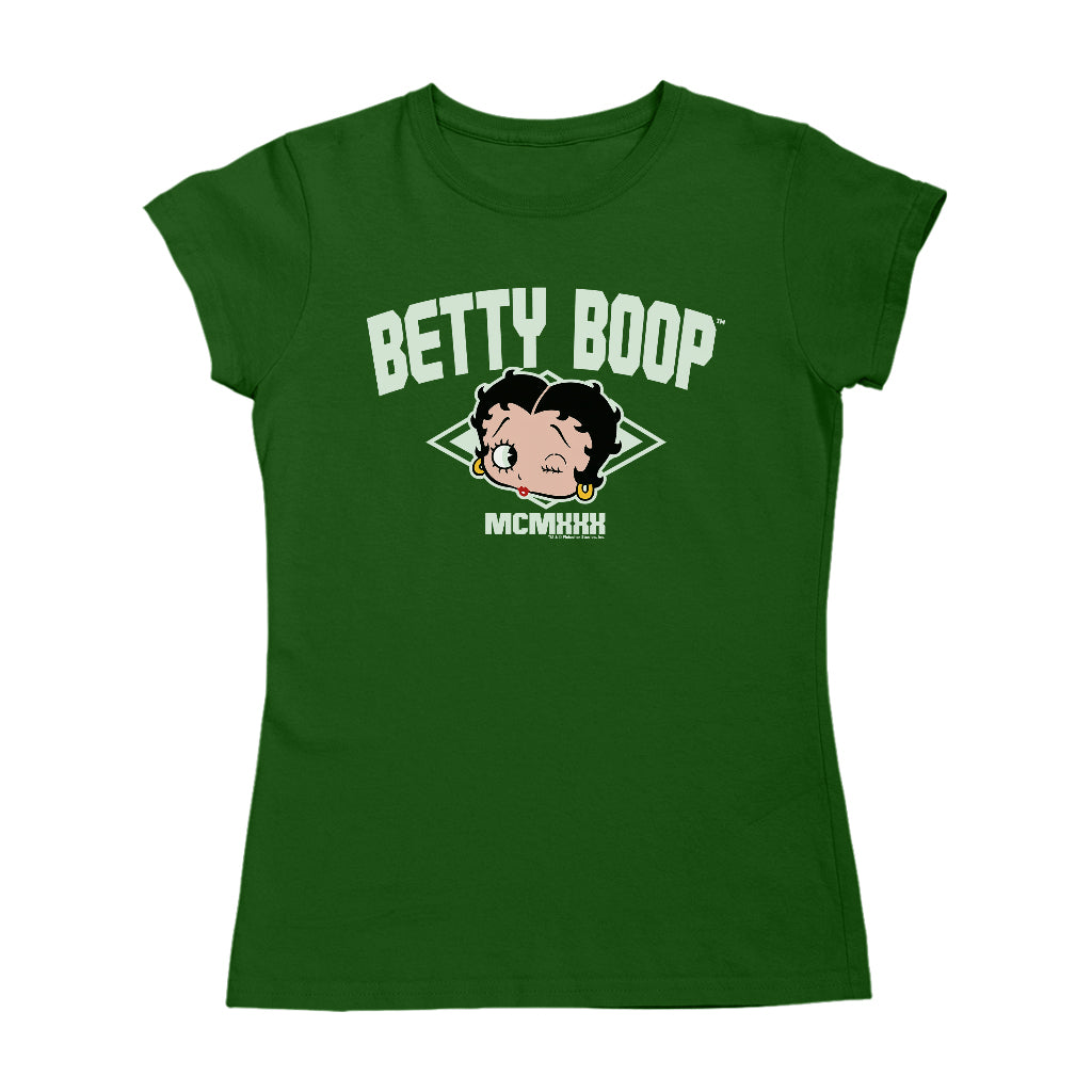 Betty Boop MCMXXX Varsity Style Women's T-Shirt