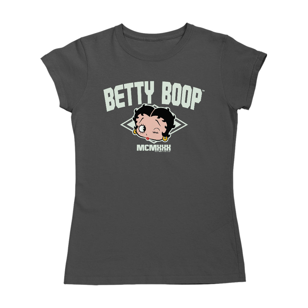 Betty Boop MCMXXX Varsity Style Women's T-Shirt