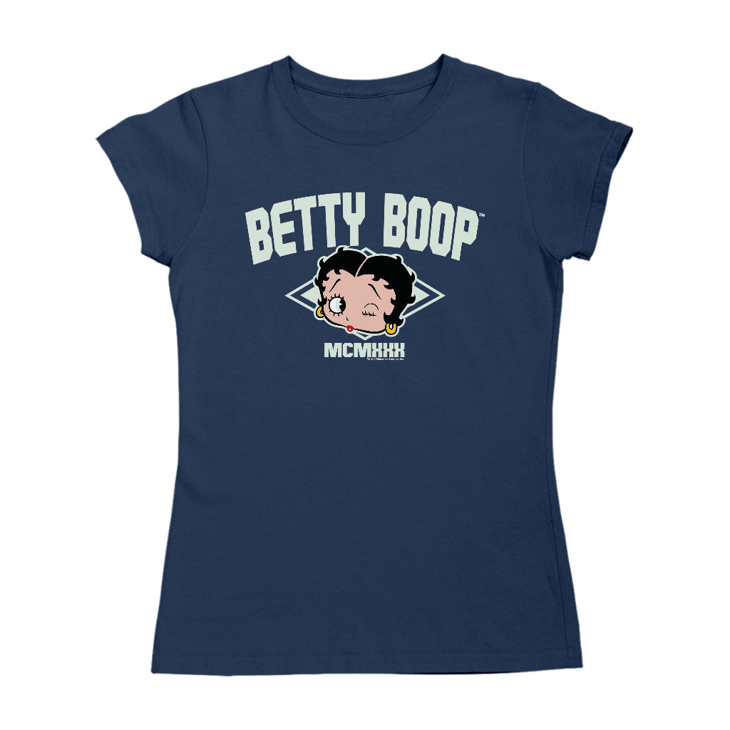 Betty Boop MCMXXX Varsity Style Women's T-Shirt