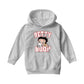 Betty Boop Big Font With Pudgy Kids Hooded Sweatshirt