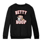 Betty Boop Big Font With Pudgy Kids Sweatshirt