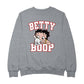 Betty Boop Big Font With Pudgy Men's Sweatshirt