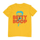 Betty Boop Red And Blue Sitting Pose Men's T-Shirt