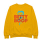 Betty Boop Red And Blue Sitting Pose Women's Sweatshirt