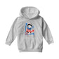 Betty Boop USA Flag Dress And Stars Kids Hooded Sweatshirt