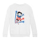 Betty Boop USA Flag Dress And Stars Kids Sweatshirt