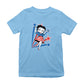 Betty Boop USA Flag Dress And Stars Kids T-Shirt