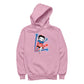 Betty Boop USA Flag Dress And Stars Men's Hooded Sweatshirt