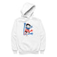 Betty Boop USA Flag Dress And Stars Men's Hooded Sweatshirt