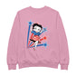 Betty Boop USA Flag Dress And Stars Men's Sweatshirt
