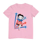 Betty Boop USA Flag Dress And Stars Men's T-Shirt