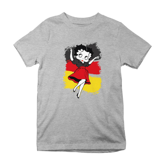 Betty Boop Germany Flag Dress Kids T-Shirt