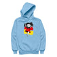 Betty Boop Germany Flag Dress Men's Hooded Sweatshirt