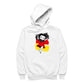 Betty Boop Germany Flag Dress Women's Hooded Sweatshirt