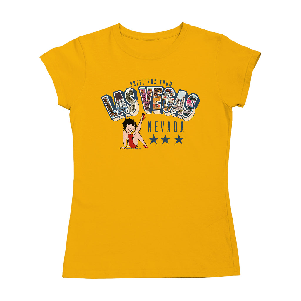 Betty Boop Las Vegas Nevada Women's T-Shirt