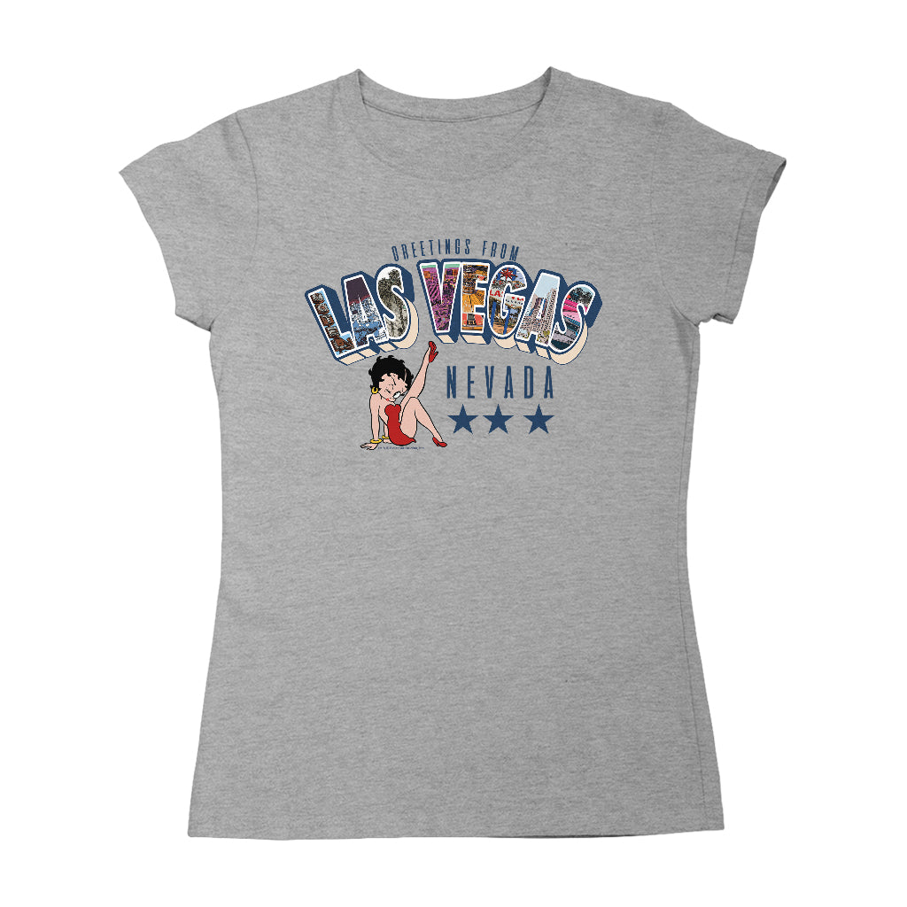 Betty Boop Las Vegas Nevada Women's T-Shirt