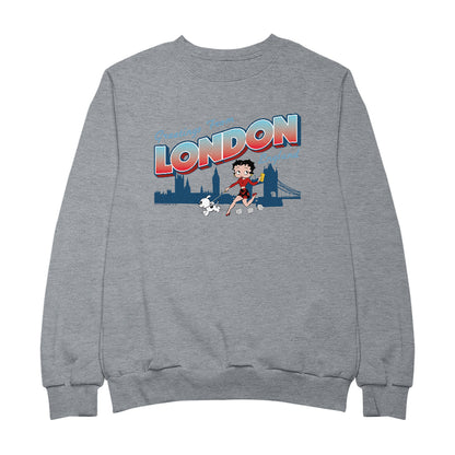 Betty Boop London England Men's Sweatshirt