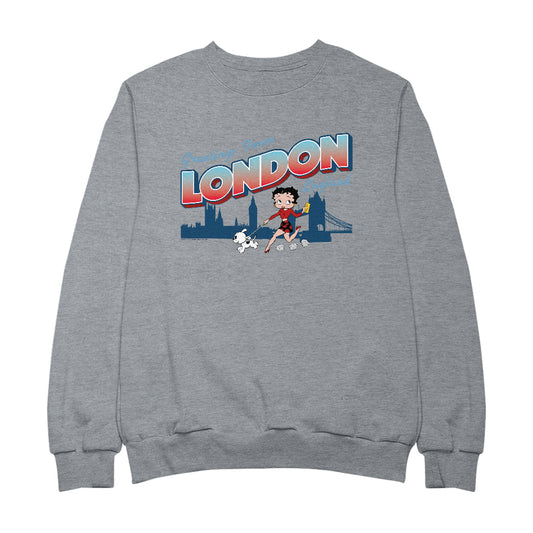 Betty Boop London England Men's Sweatshirt