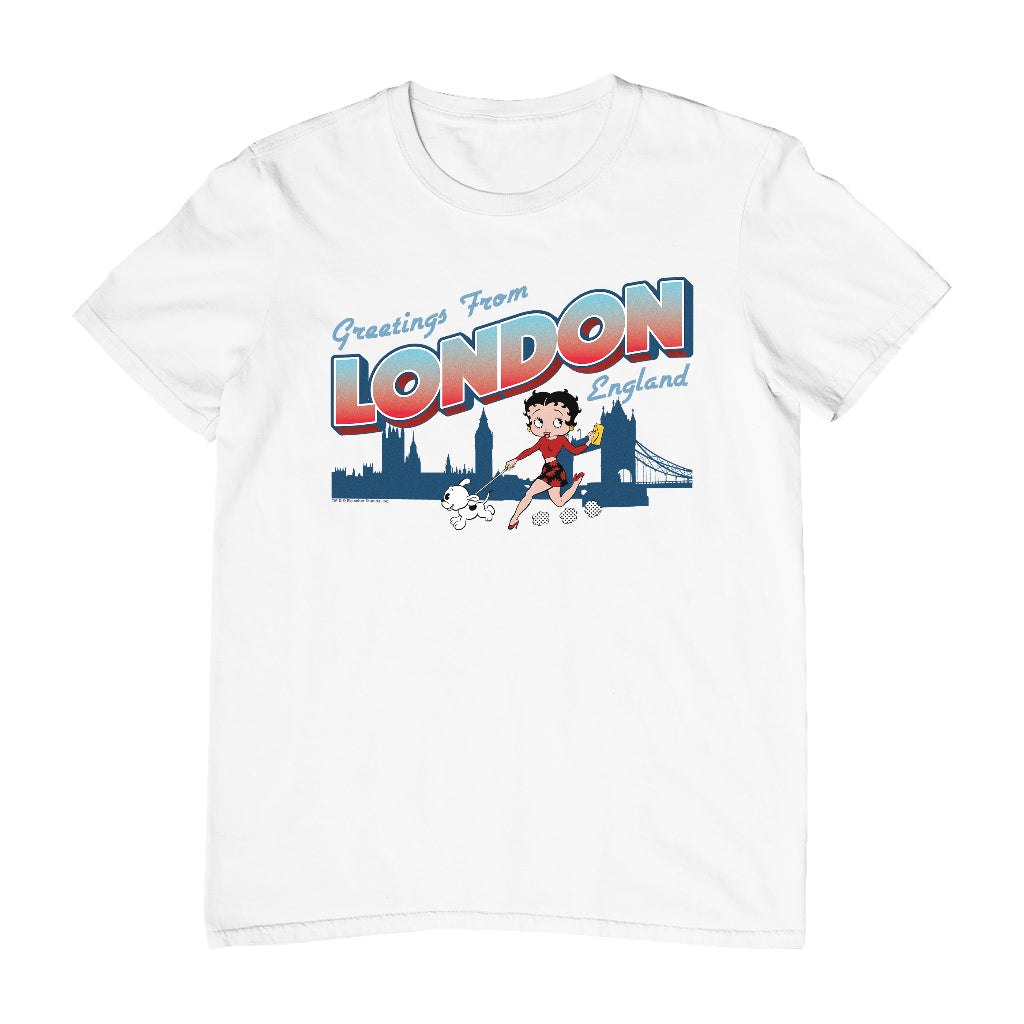 Betty Boop London England Men's T-Shirt