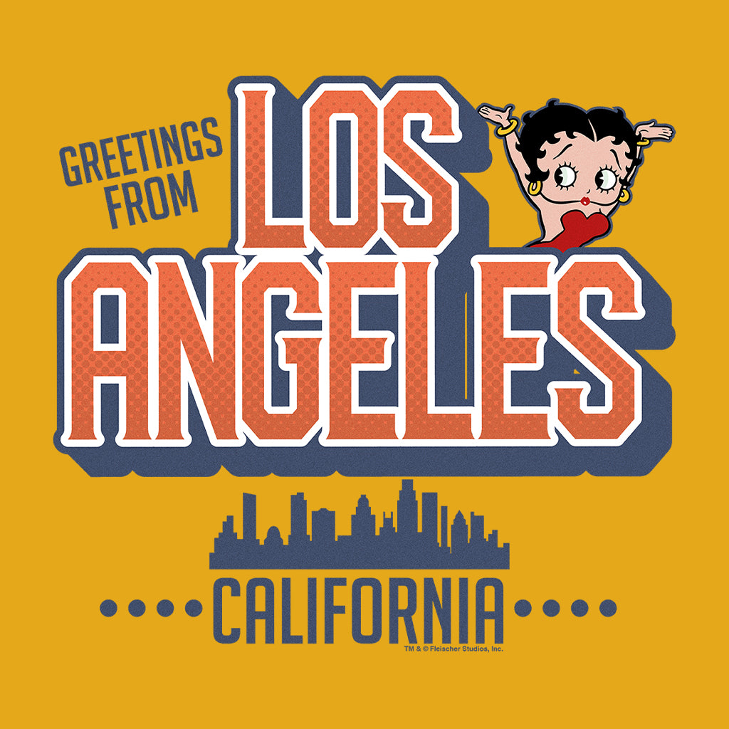Betty Boop Los Angeles California Women's T-Shirt