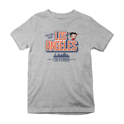 Betty Boop Los Angeles California Kids T-Shirt