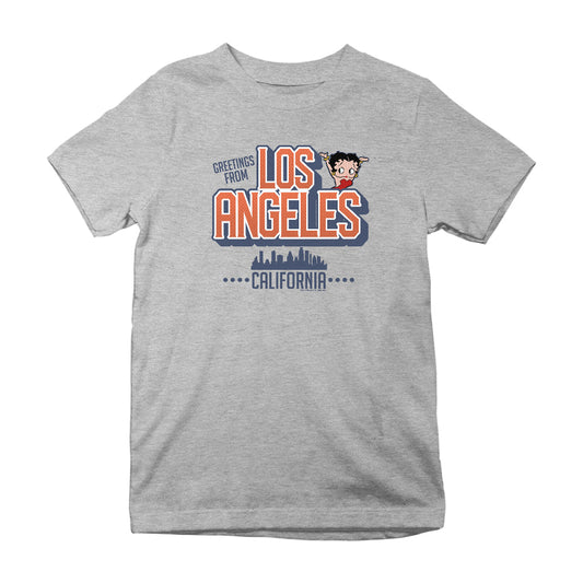 Betty Boop Los Angeles California Kids T-Shirt