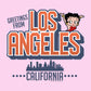 Betty Boop Los Angeles California Kids T-Shirt