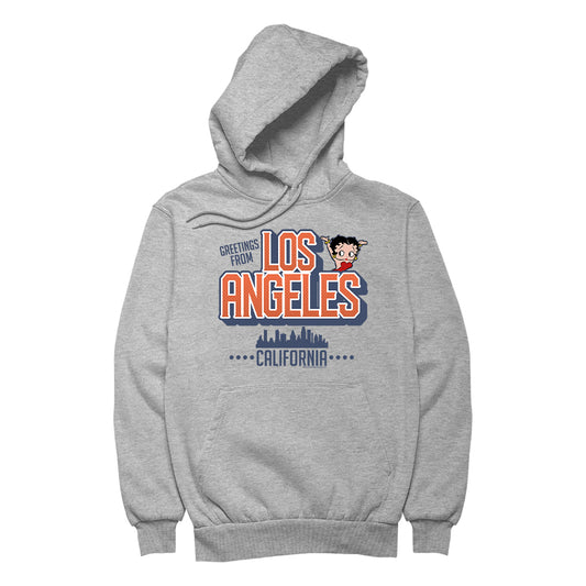 Betty Boop Los Angeles California Men's Hooded Sweatshirt