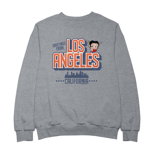 Betty Boop Los Angeles California Men's Sweatshirt