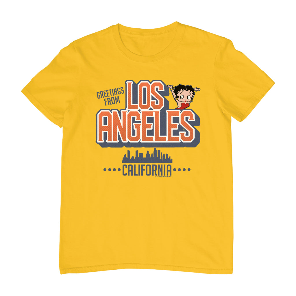 Betty Boop Los Angeles California Men's T-Shirt