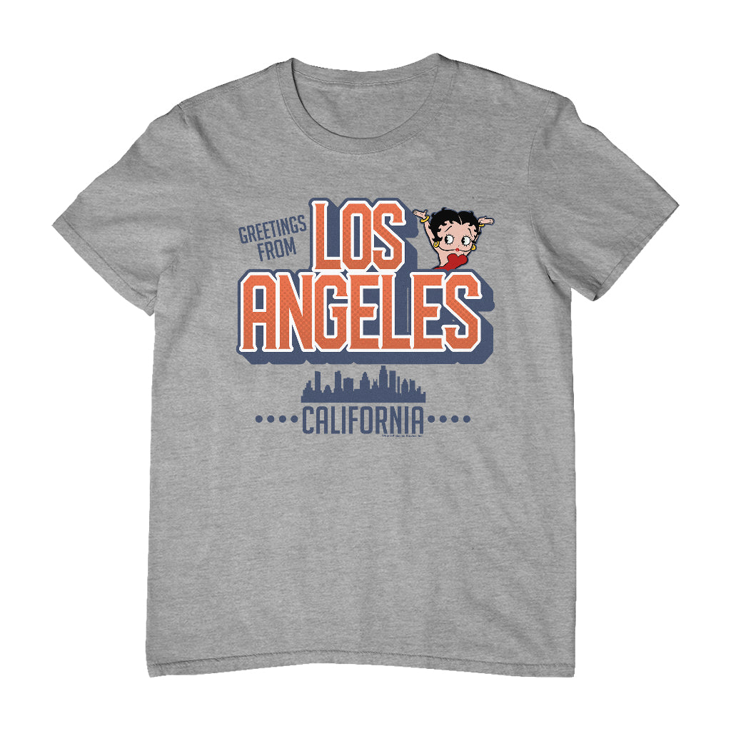 Betty Boop Los Angeles California Men's T-Shirt