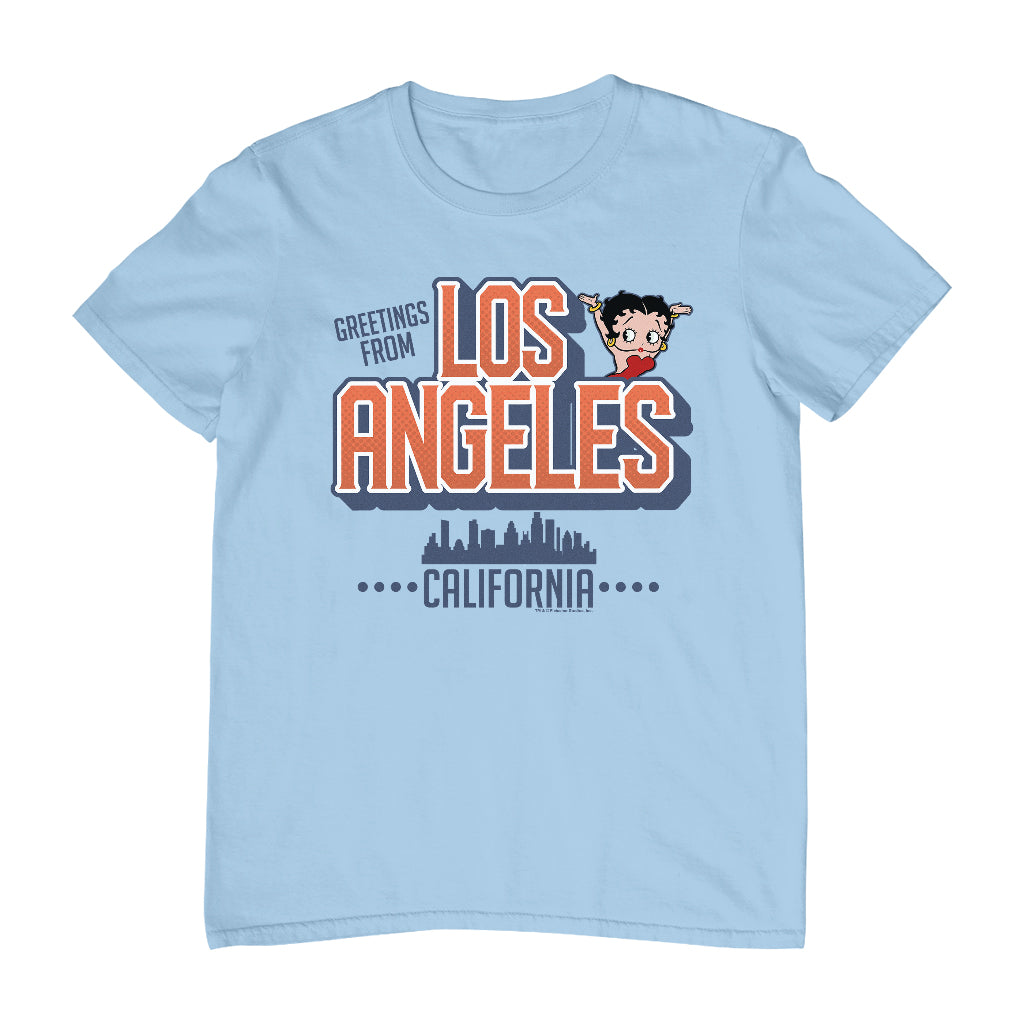 Betty Boop Los Angeles California Men's T-Shirt