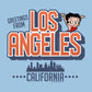 Betty Boop Los Angeles California Women's Hooded Sweatshirt