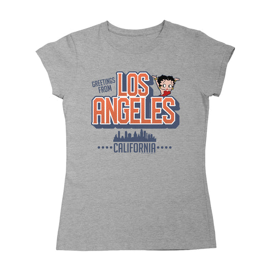 Betty Boop Los Angeles California Women's T-Shirt