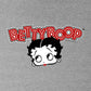 Betty Boop Red Lips Face And Logo Women's T-Shirt