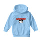 Betty Boop Red Lips Face And Logo Kids Hooded Sweatshirt