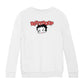 Betty Boop Red Lips Face And Logo Kids Sweatshirt