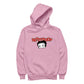 Betty Boop Red Lips Face And Logo Men's Hooded Sweatshirt