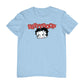 Betty Boop Red Lips Face And Logo Men's T-Shirt