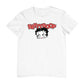 Betty Boop Red Lips Face And Logo Men's T-Shirt