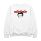 Betty Boop Red Lips Face And Logo Women's Sweatshirt