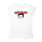 Betty Boop Red Lips Face And Logo Women's T-Shirt