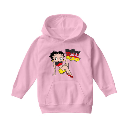 Betty Boop German Flag Clothing Kids Hooded Sweatshirt