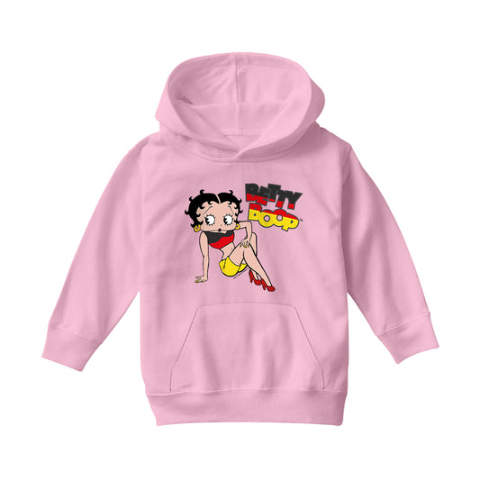 Betty Boop German Flag Clothing Kids Hooded Sweatshirt