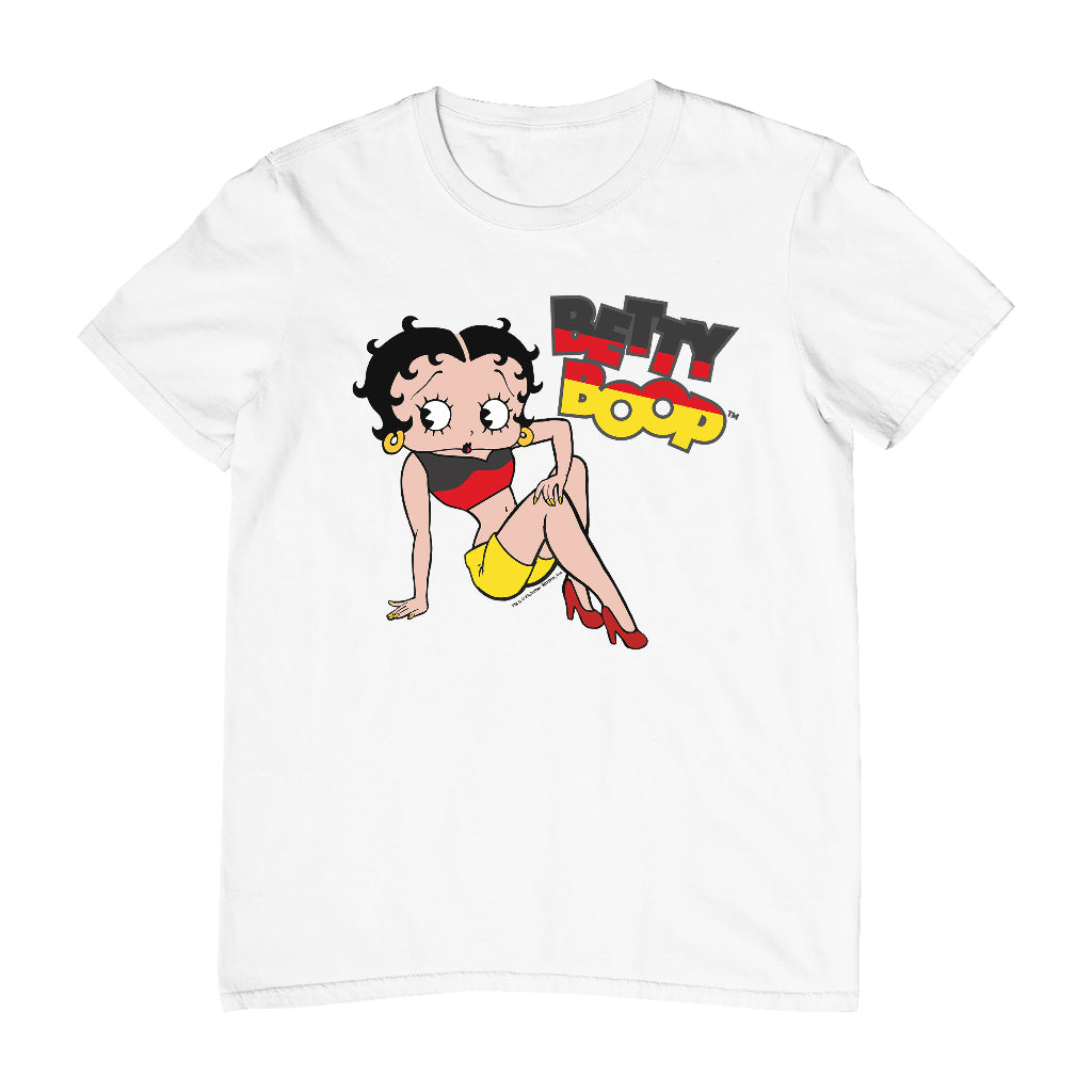 Betty Boop German Flag Clothing Men's T-Shirt