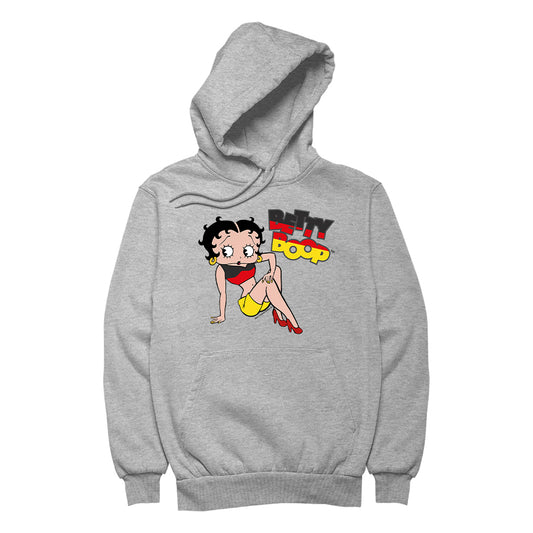 Betty Boop German Flag Clothing Women's Hooded Sweatshirt