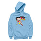 Betty Boop German Flag Clothing Women's Hooded Sweatshirt