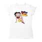 Betty Boop German Flag Clothing Women's T-Shirt