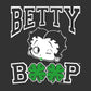 Betty Boop Four Leaf Clovers St Patrick's Day Kids Hooded Sweatshirt